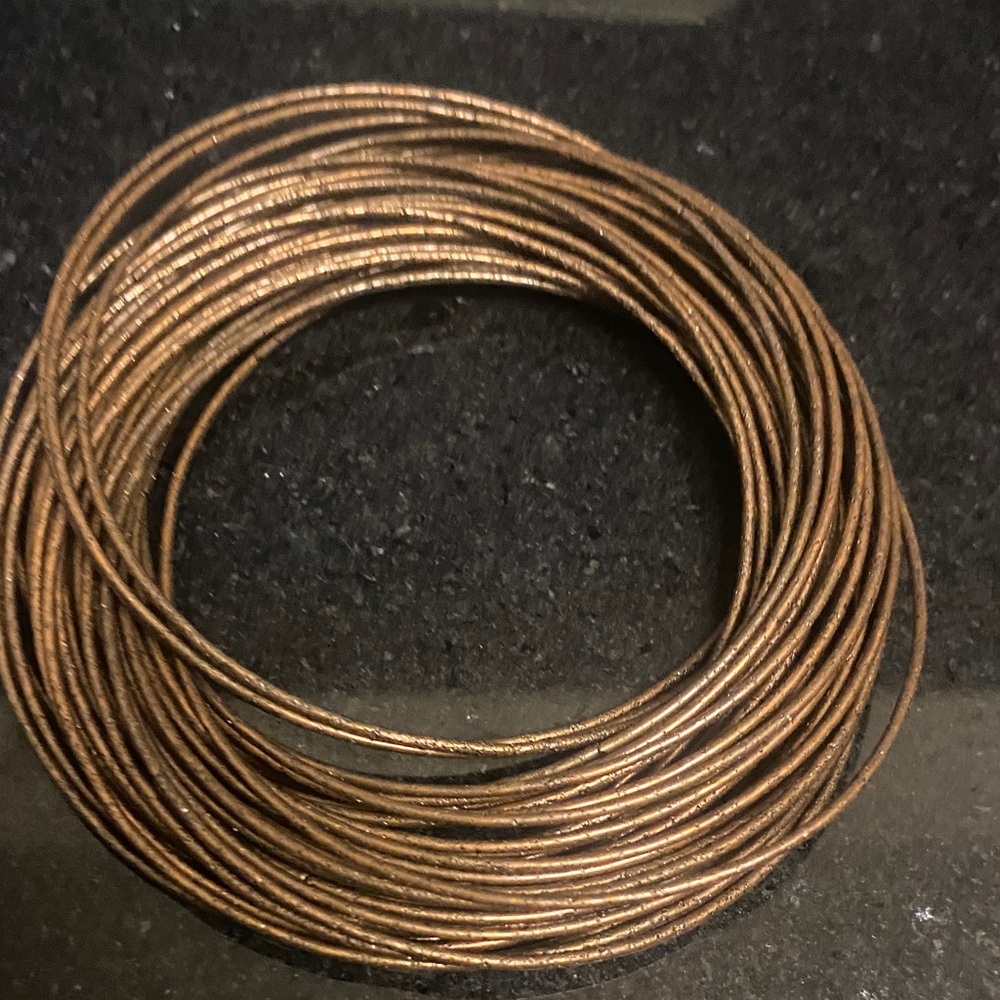Set of Metallic Bangles